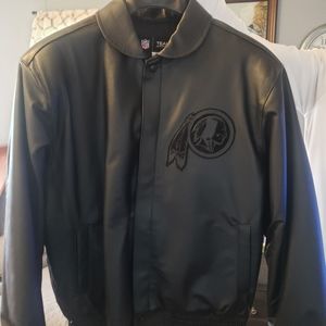 NFL teams apparel leather jacket